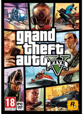 Rockstar Games Grand Theft Auto (GTA) V (PC) /5064255/SLIP/
