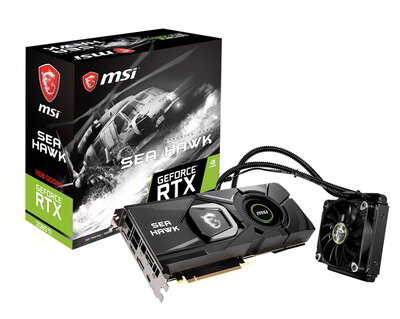 MSI GeForce RTX 2080 Ti 11GB GDDR6 Sea Hawk X Videokártya