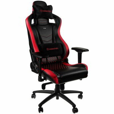 Noblechairs EPIC mousesports Edition Gamer szék - Fekete/Piros