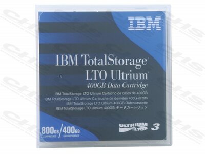 IBM Total Storage LTO Ultrium 3 mágnesszalag