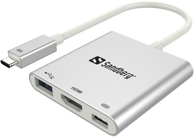 Sandberg 136-00 USB-C - HDMI+USB Mini Dokkoló