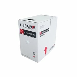 Fibrain Cat5e FTP fali kábel, 200MHz, PVC, szürke, réz, 305m