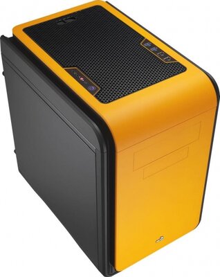 Aerocool DS Cube Orange mATX PC ház - Narancssárga