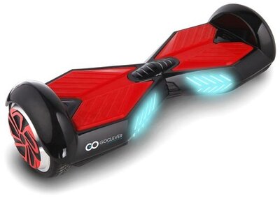 GOCLEVER City Board X-Stlye Fekete-piros (LG-akku) 6,5"-os kerék