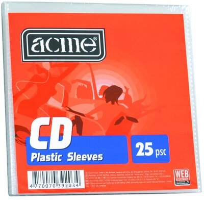 Acme CD/DVD Tasak 25 db