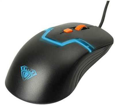 Aula Rigel USB Gaming Egér - Fekete