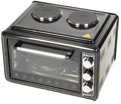 Saturn ST-EC1072 Mini sütő - Fekete