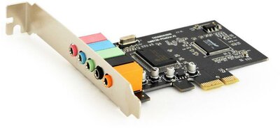Gembird SC-5.1-4 3D 5.1 PCIe Hangkártya