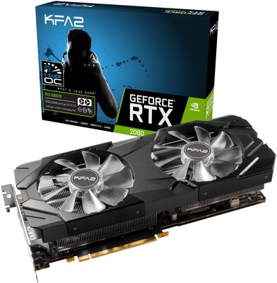 KFA2 GeForce RTX 2080 8GB GDDR6 EX (1-Click OC) Videokártya