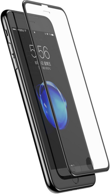 Baseus Apple iPhone Xr 6.1 Repedésálló 0.23mm Edzett üveg kijelzővédő fólia - Fekete