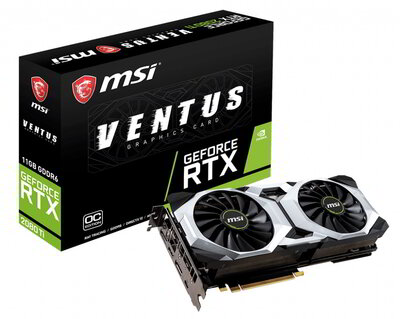 MSI GeForce RTX 2080 Ti 11GB GDDR6 VENTUS 11G OC Videokártya