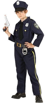 Widmann rendőr járőr jelmez (158cm-es méret) /76558/