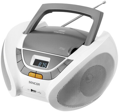 SENCOR - SPT 232 - Hordozható Rádió CD/MP3/USB Lejátszó