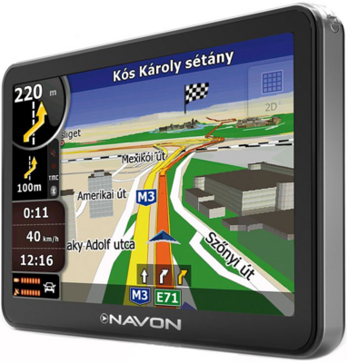 Navon N670 5' navigáció iGO8 Magyarország térképpel