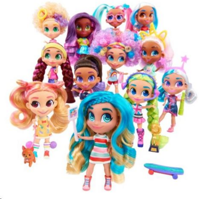 Flair Toys Hairdorables: Imádnivaló nagy hajú babák meglepetés játékszett divat kiegészítőkkel /JPL23600/