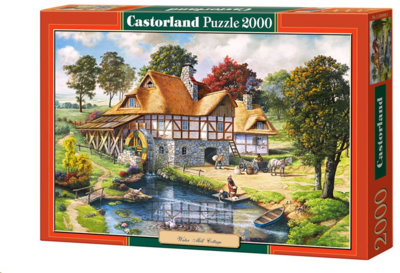 Castorland Vízimalom kunyhó puzzle 2000db-os /C-200498-2/