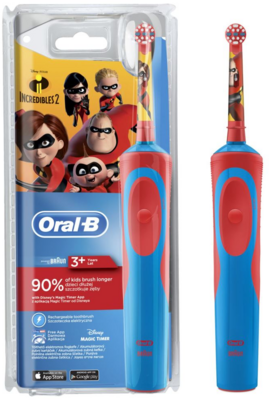 Braun Oral-B D12.513 Vitality gyermek elektromos fogkefe Hihetetlen család