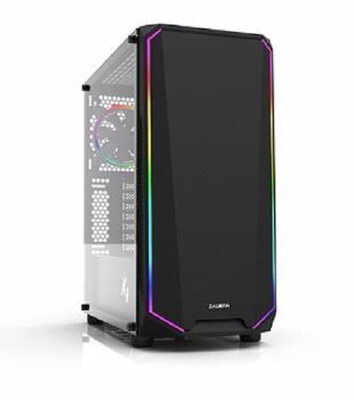 Zalman K1 ATX MID Tower Computer Case (RGB, Case window with tempered glass)