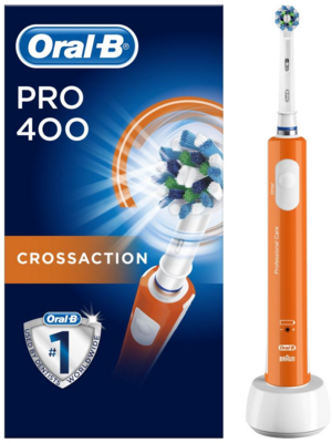 Braun Oral-B Pro 400 D16.513 elektromos fogkefe narancssárga