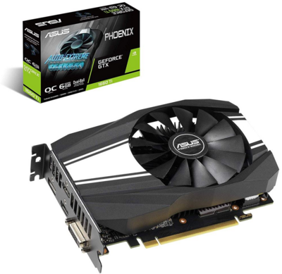 ASUS GeForce GTX 1660 Ti 6GB PH-GTX1660TI-O6G videokártya /90YV0CT0-M0NA00/