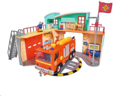 Simba Toys Sam a tűzoltó: Nagy tűzoltó állomás /109258282/