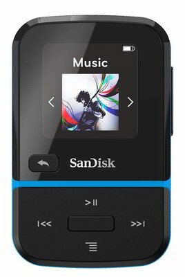 Sandisk CLIP SPORT GO MP3 Lejátszó 32GB, Kék