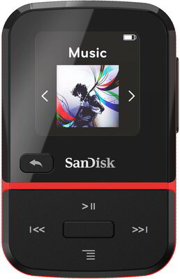 Sandisk CLIP SPORT GO MP3 Lejátszó 16GB, Piros
