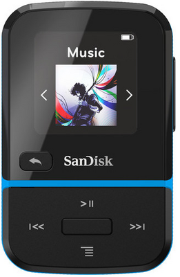 Sandisk CLIP SPORT GO MP3 Lejátszó 16GB, Kék