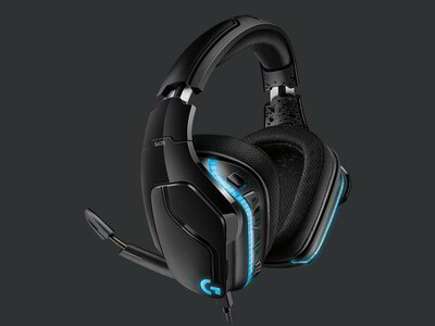 Logitech Gaming Headset G635 7.1 Surround Sound LightSync, USB, Black