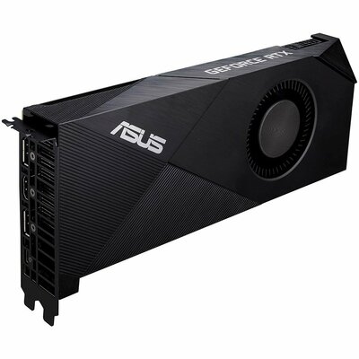 ASUS Video Card NVidia RTX 2080 Ti 11GB GDDR6 - TURBO-RTX2080TI-11G, 1350MHz/1545MHz, 11GB GDDR6/352bit, CUDA: 4352, HDMI-DP