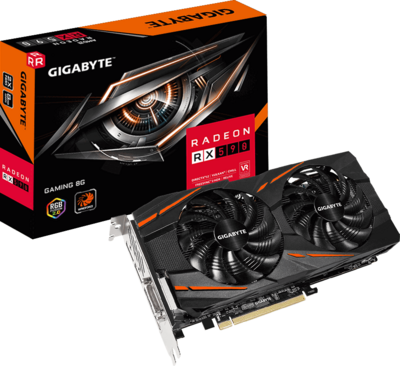 Gigabyte Radeon RX 590 GAMING 8G, 8GB GDDR5, 3xDP, HDMI, DVI-D