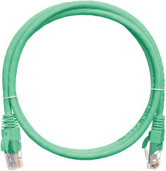 NIKOMAX patch kábel UTP, Cat5e, LSZH, 10m ,zöld
