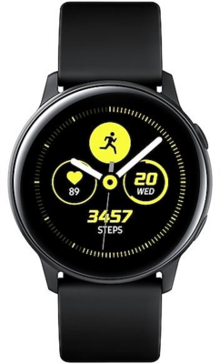 Samsung Galaxy Watch Active okosóra fekete /SM-R500NZKAXEH/