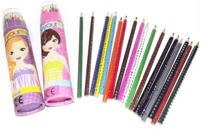 Napraforgó Princess TOP színes ceruza szett tárolódobozban 18 db-os /373989/