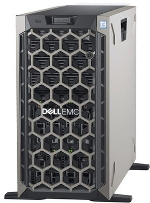 DELL EMC PE torony szerver - T440 (3.5"), 1x 8C S4110 2.1GHz, 2x16GB, 1x600GB 10k SAS; H730P, iD9 Ex., (1+1).