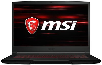 MSI GF63 8RC, 15,6" FHD, Intel Core i7-8750H, 8GB, 1TB HDD GTX 1050-4, DOS, Black