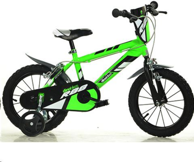 Dino Bikes Mountain Bike R88 zöld-fekete kerékpár 16-os méretben /416U-R88/