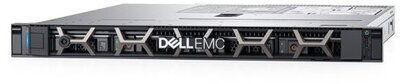 DELL EMC PE rack szerver - R340 (3.5"), 4C E-2134 3.5GHz, 1x16GB, 1x1.2TB 10k SAS; H330, iD9 En., (1+1).