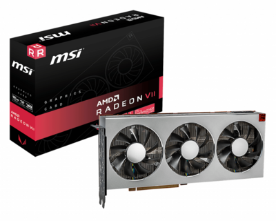 MSI Radeon VII 16G AMD 16GB HBM2 4096bit PCIe videokártya