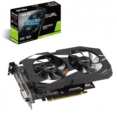 VGA Asus DUAL-GTX1660TI-6G 6GB DDR6
