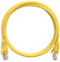 NIKOMAX patch kábel UTP, Cat6, LSZH, 3m ,sárga