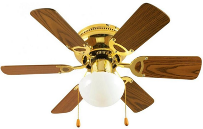 Home CF 760L arany színű mennyezeti ventilátor lámpával