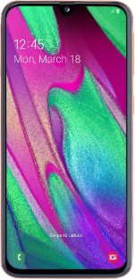 Samsung Galaxy A40 okostelefon LTE 64GB Dual SIM Korall