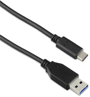 TARGUS USB Kábel ACC926EU, USB-C to USB-A 100cm, 10Gb, 3A - Black