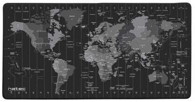 NATEC GENESIS egérpad OFFICE időzóna térképpel maxi