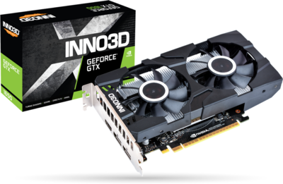 INNO3D GEFORCE GTX 1650 TWIN X2 OC, 4GB GDDR5, 2xDP, HDMI