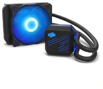 SilentiumPC Navis RGB 120 120mm Fekete vízhűtéses processzor hűtő
