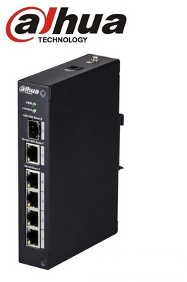 Dahua PFS3106-4T 4x 10/100+1x gigabit+1x SFP uplink switch