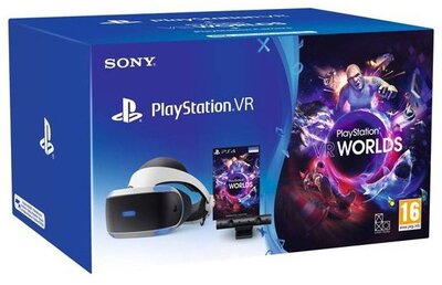 SONY PS4 Kiegészítő VR Mk4 + kamera V2 + VR Worlds