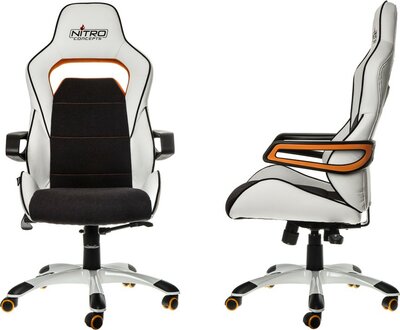 Nitro Concepts E220 Evo Gaming Szék Fehér/Narancs